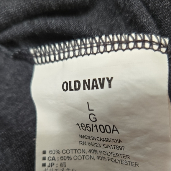 Old Navy Women's Charcoal Zip-Up Lightweight Jacket with Hood, Size L - Picture 3 of 5